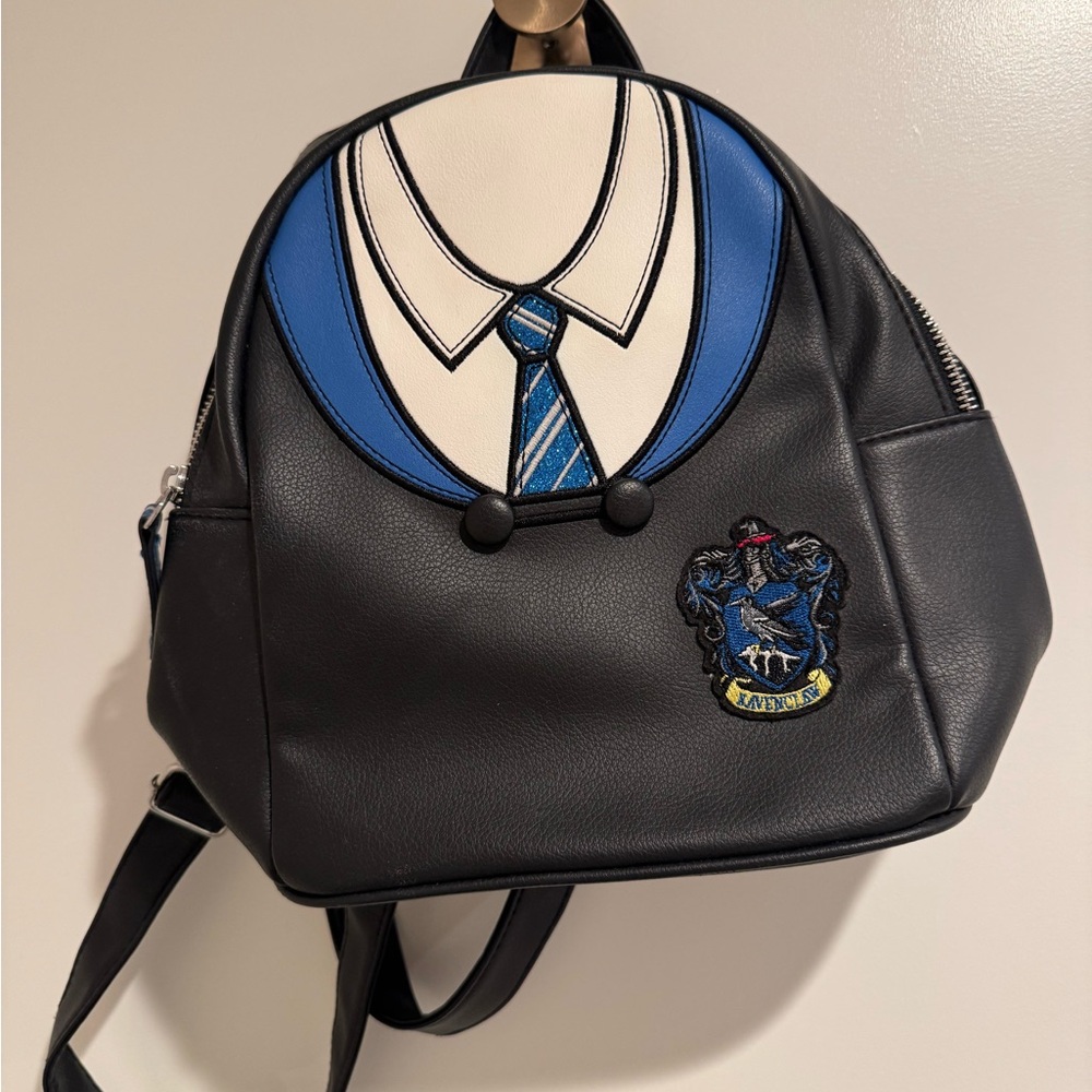 Ravenclaw Themed Black Backpack